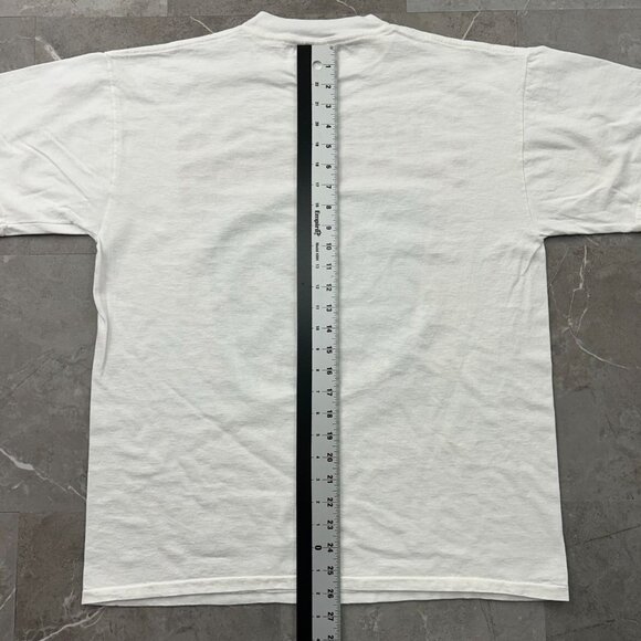 90s Vintage Chicago Bulls Graphic Tee Mens Large NBA Champions Short Sleeve - Picture 7 of 8